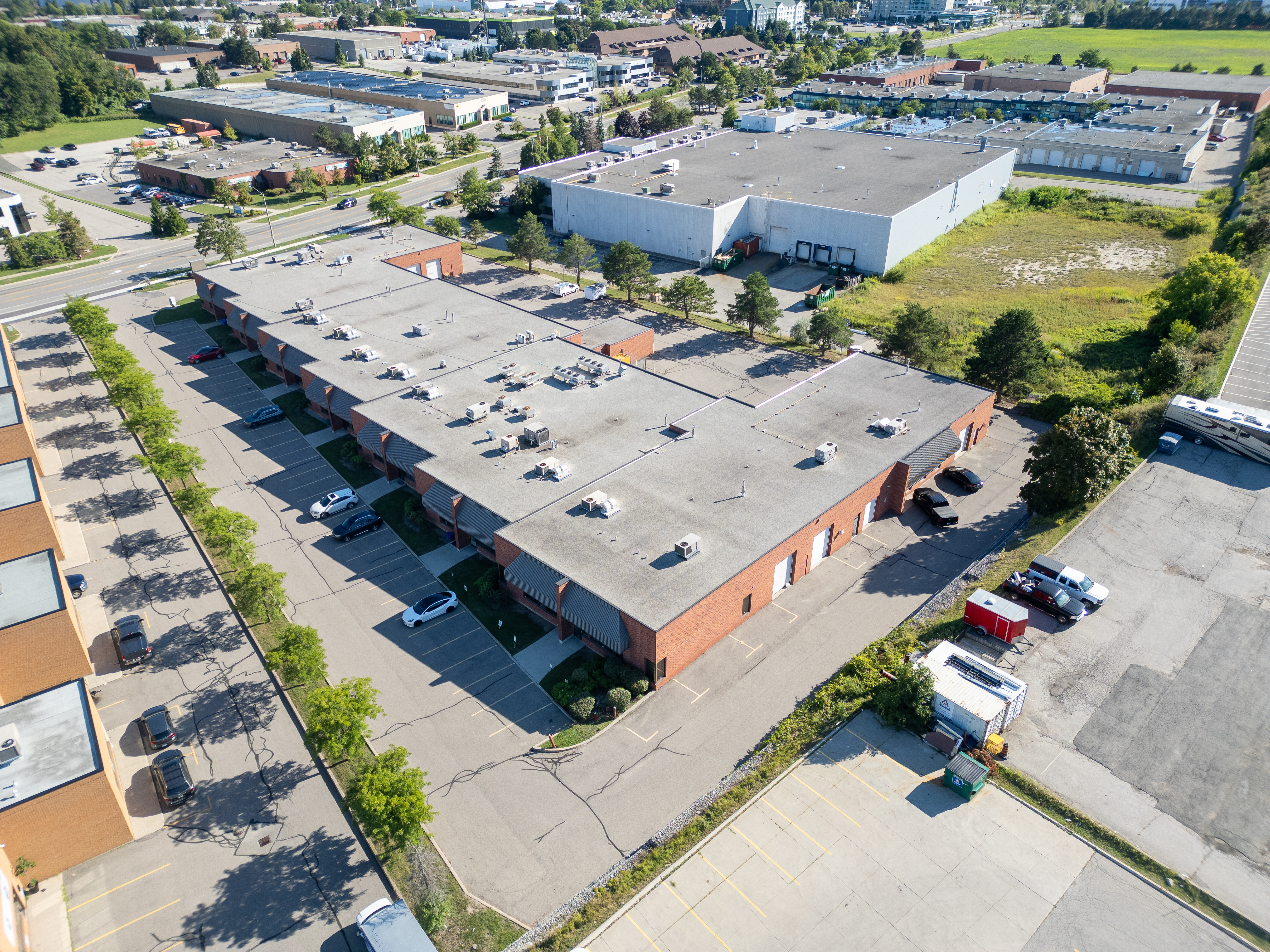 Aerial view of 215 Traders