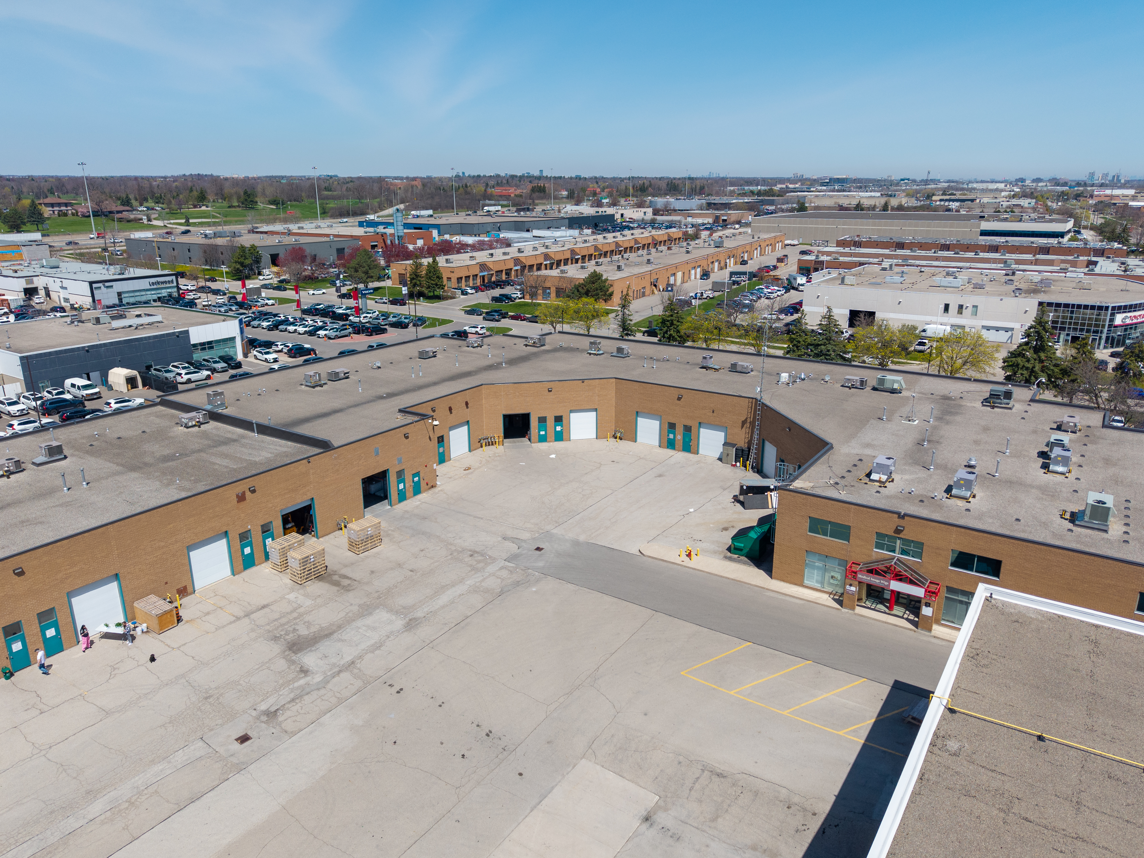 Aerial view of 760 Pacific