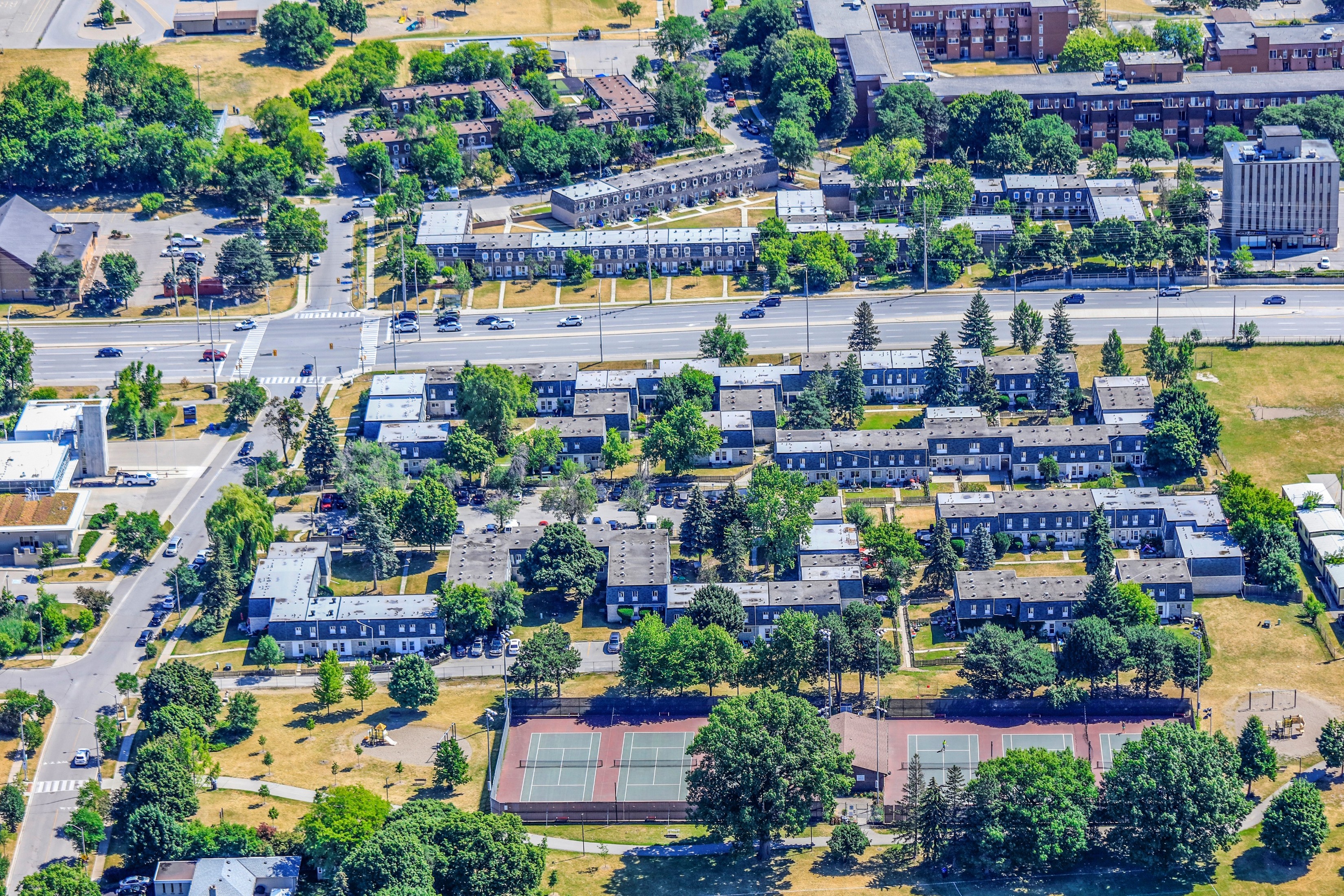 Aerial photo of Winding Trail